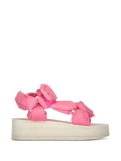 Redv Open-toe Touch-strap Sandals In Rosa
