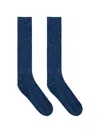 Redv Ribbed Socks In Blue
