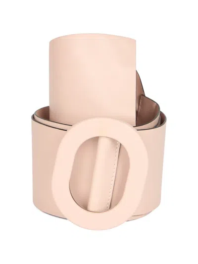 Redv Rounded Buckle Belt In Neutral