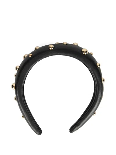 Redv Studded Headband In Black