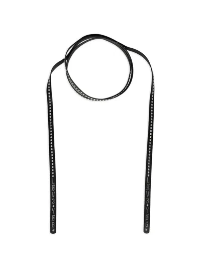Redv Studded Necklace In Black