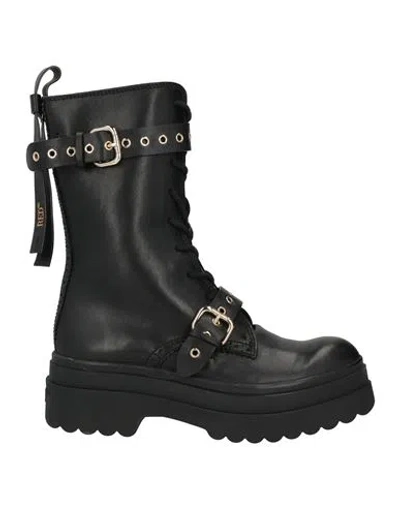 Redv Red(v) Woman Ankle Boots Black Size 10 Leather