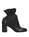 Redv Red(v) Woman Ankle Boots Black Size 6 Soft Leather In Black