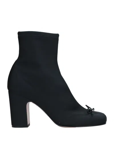 Redv Red(v) Woman Ankle Boots Black Size 8 Textile Fibers