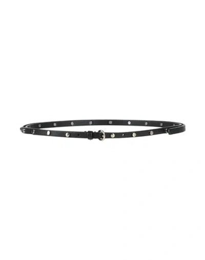 Redv Red(v) Woman Belt Black Size L Leather