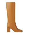 Redv Red(v) Woman Boot Camel Size 8 Leather In Beige