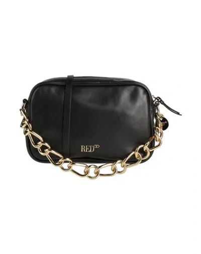 Redv Red(v) Woman Cross-body Bag Black Size - Leather In Black