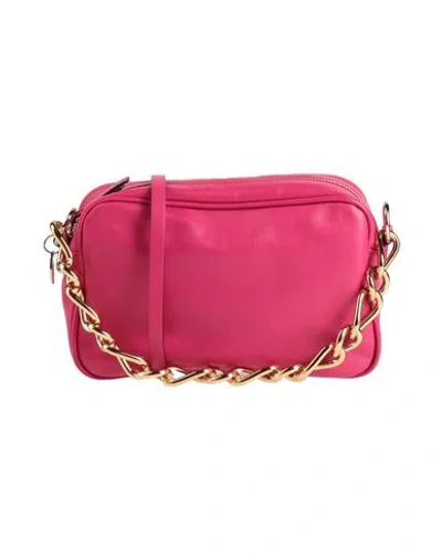 Redv Red(v) Woman Cross-body Bag Magenta Size - Leather In Magenta