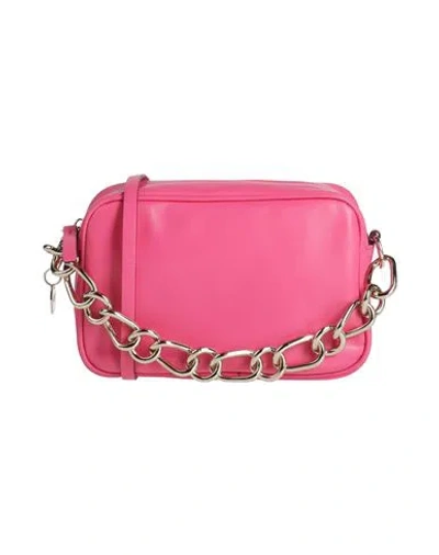Redv Red(v) Woman Cross-body Bag Magenta Size - Leather