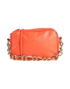 Redv Red(v) Woman Cross-body Bag Orange Size - Leather In Orange