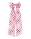 Redv Red(v) Woman Hair Accessory Pink Size - Textile Fibers In Pink