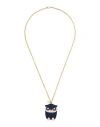 Redv Red(v) Woman Necklace Midnight Blue Size - Metal In Blue