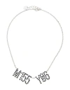 Redv Red(v) Woman Necklace Silver Size - Metal In Silver