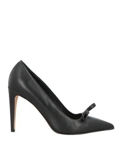 Redv Red(v) Woman Pumps Black Size 10 Leather