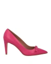 Redv Red(v) Woman Pumps Magenta Size 7 Soft Leather In Magenta