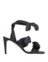 Redv Red(v) Woman Sandals Black Size 7 Textile Fibers In Black