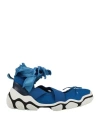 Redv Red(v) Woman Sneakers Bright Blue Size 7 Textile Fibers