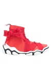 Redv Red(v) Woman Sneakers Red Size 4 Textile Fibers