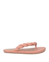 Redv Red(v) Woman Thong Sandal Pink Size 8 Leather