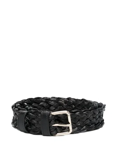 Redv Woven Belt In Black