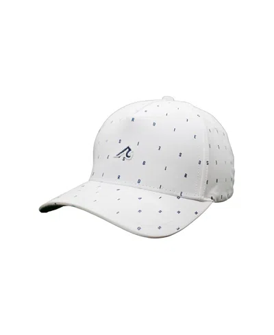 Redvanly Birdies 6 Panel Hat In White