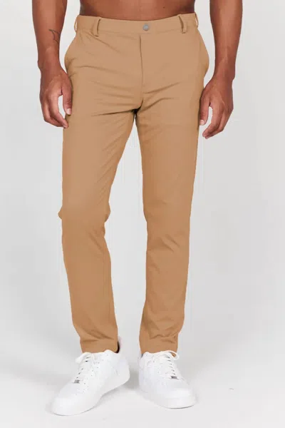 Redvanly Bradley Pull-on Trouser In Cappuccino In Brown