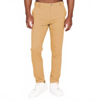 Redvanly Bradley Pull-on Trouser In Cappuccino In Brown