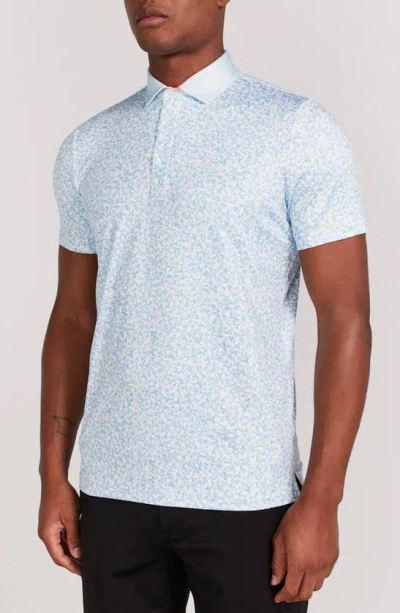 Redvanly Brewer Floral Polo In Breeze