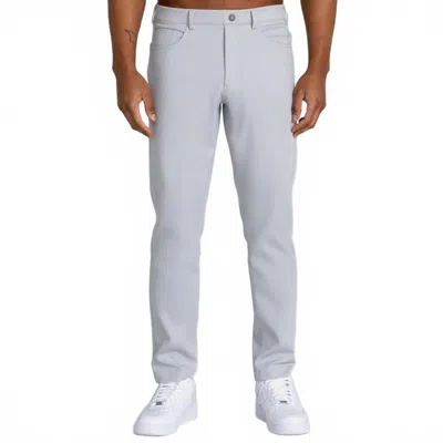 Redvanly Calvin Pull-on Chino Pants In Glacier Gray In Multi