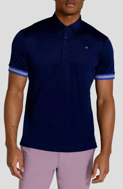 Redvanly Cromac Piqué Polo In Blue