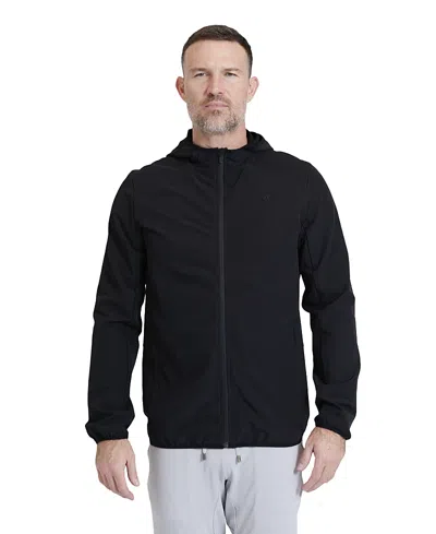 Redvanly Men's Dewitt Hooded Jacket In Tuxedo