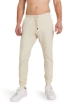 Redvanly Donahue Water Resistant Joggers In Oat