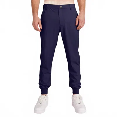 Redvanly Halliday Pull-on Jogger In Midnight Navy In Blue