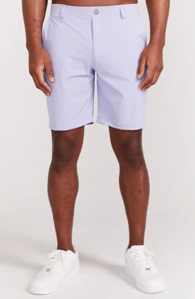 Redvanly Hanover Pull-on Shorts In Purple