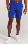 Redvanly Hanover Pull-on Shorts In Mazarine Blue
