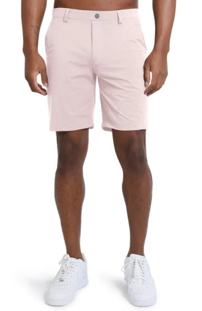 Redvanly Hanover Pull-on Short 9 In Petal Pink