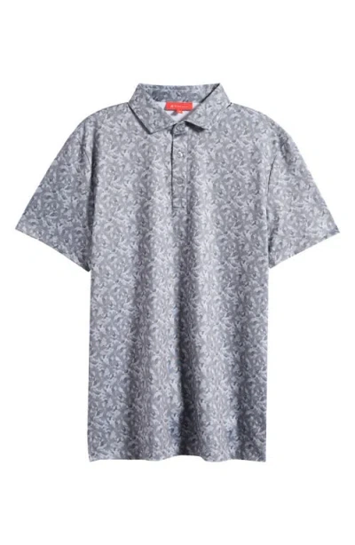 Redvanly Haskell Camouflage Performance Polo In Gray