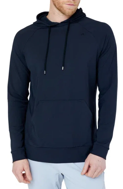 Redvanly Larkin Stretch Golf Hoodie In Tuxedo