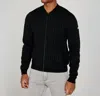 Redvanly Lewis Bomber Jacket In Tuxedo In Black