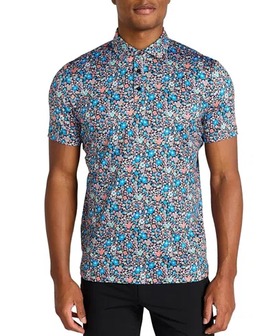 Redvanly Louis Polo Shirt In Tuxedo