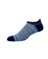 Redvanly Men's Dudley Stripe Socks In Blue