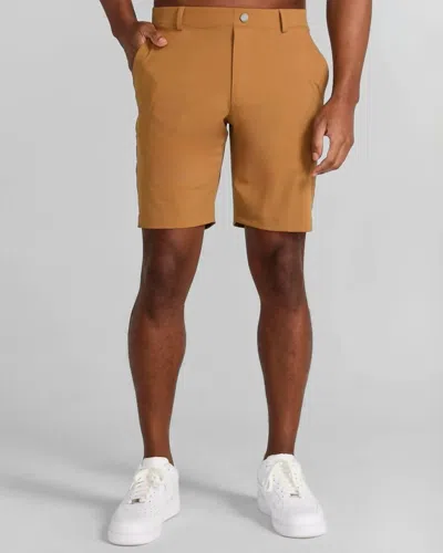 Redvanly Men's Hanover 9" Pull-on Short In Espresso In Brown