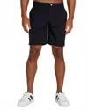 Redvanly Hanover Stretch Shorts In Black