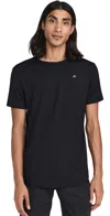 Redvanly Sussex Performance Tee Black In Black