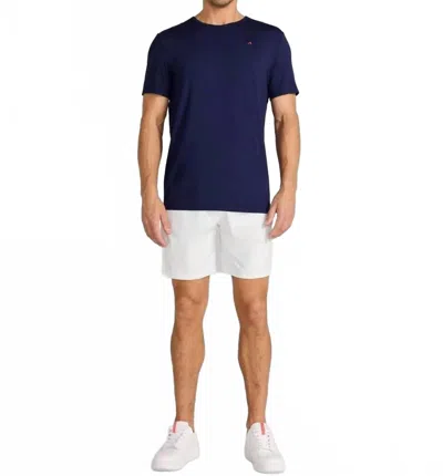 Redvanly Sussex Performance Tee In Midnight Navy In Blue