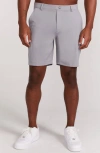 Redvanly Varick Pull-on Golf Shorts In Shadow