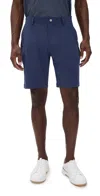 Redvanly Varick Pull On Shorts 9 Midnight Navy In Blue