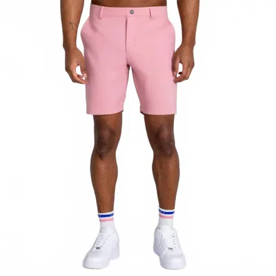 Redvanly Varick Pull-on Short - 7.5" In Salmon In Pink