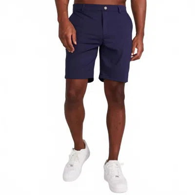 Redvanly Varick Pull-on Short - 9" In Midnight Navy In Blue
