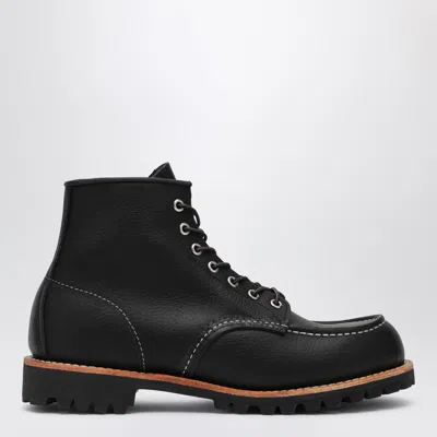 Redwing Roughneck Derby In Black Leather